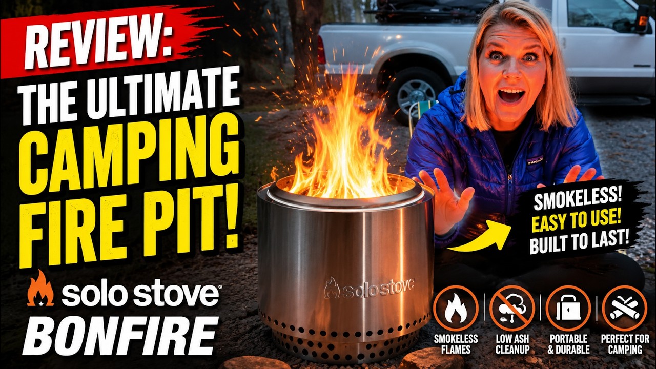 REVIEW: The Ultimate Camping Fire Pit! SOLO STOVE BONFIRE
