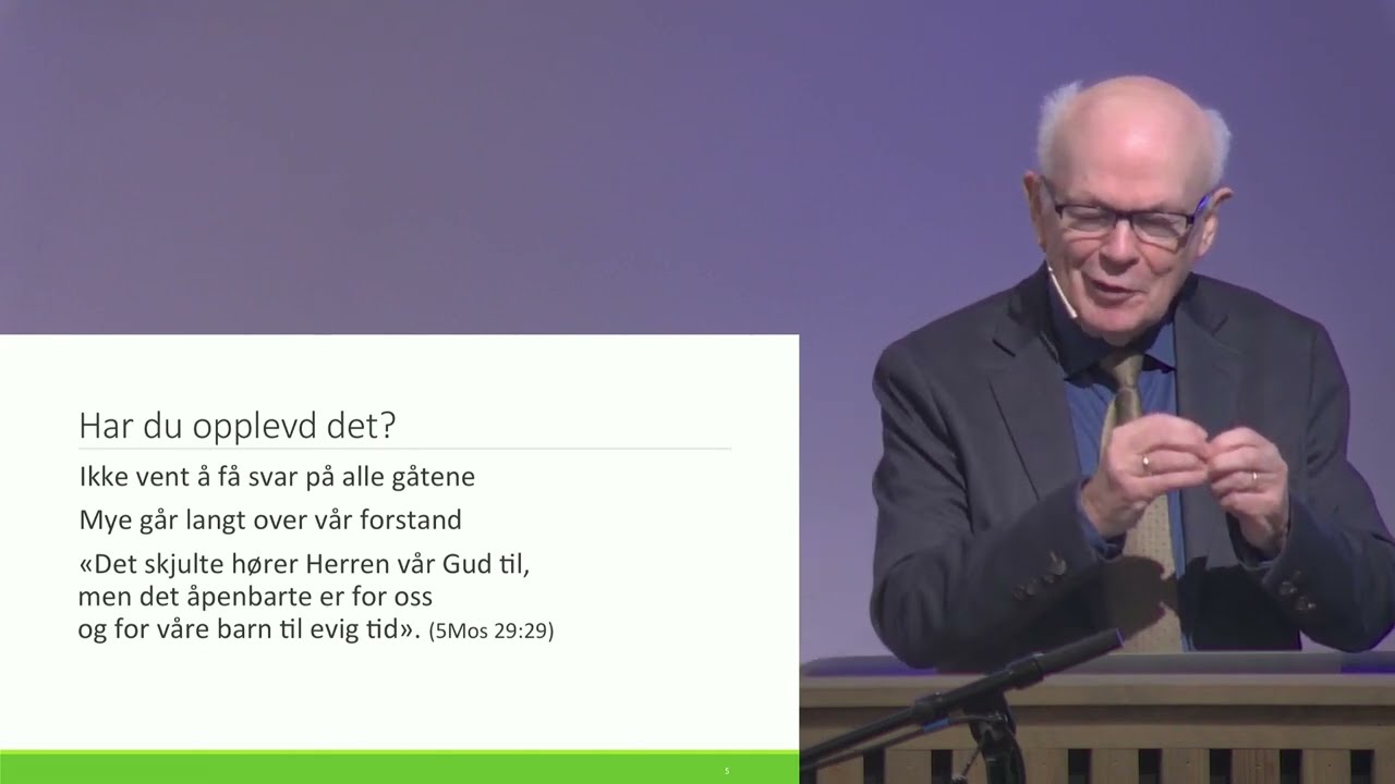 Frikstad Bedehus, 3. februar 2023,  Asbjørn Kvalbein: Bibelen gir håp for skuffede bønnekjemper
