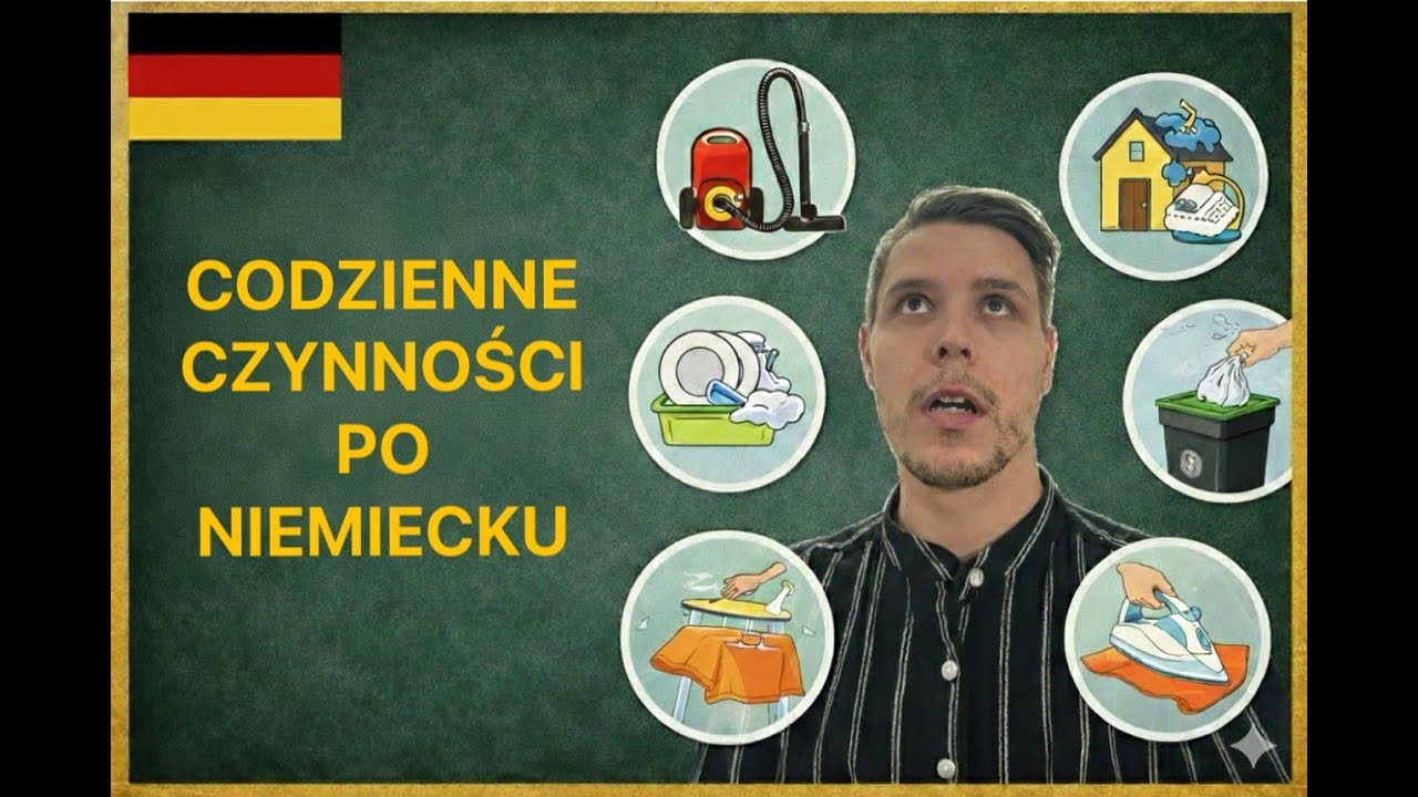 Niemiecki DLA początkujących: CODZIENNE czynności w PRAKTYCE!