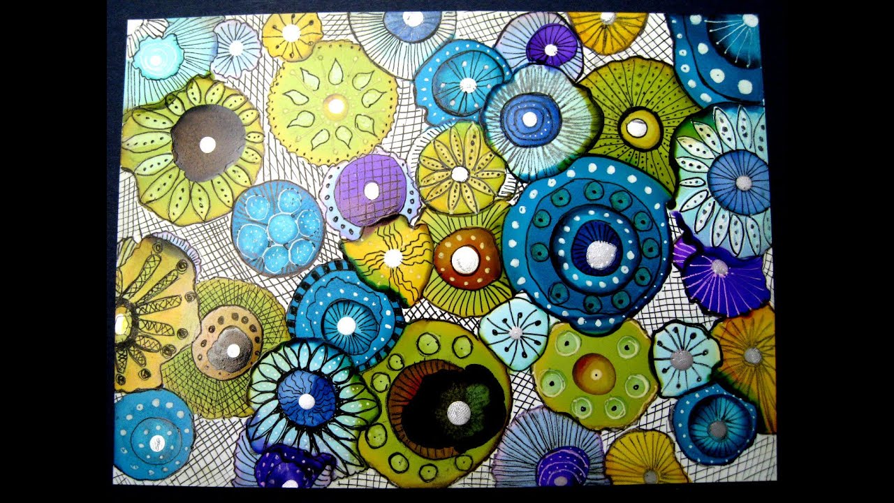Playing with Yupo Paper & Alcohol Inks