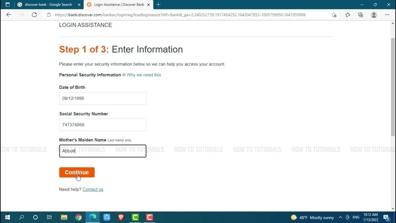 How To Recover Discover Bank Online Banking Account Password 2022 | DiscoverBank.com Password Reset