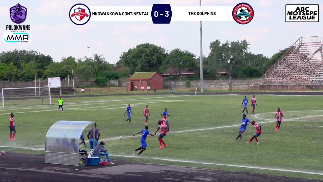 2nd Half | Nkowankowa Continental (Red) 0 - 3 The Dolphins (Blue) | Limpopo ABC Motsepe League