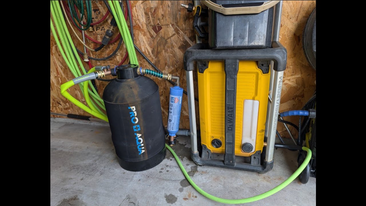 DIY Deionized Rinse System / Spotless Car Wash DI Rinse