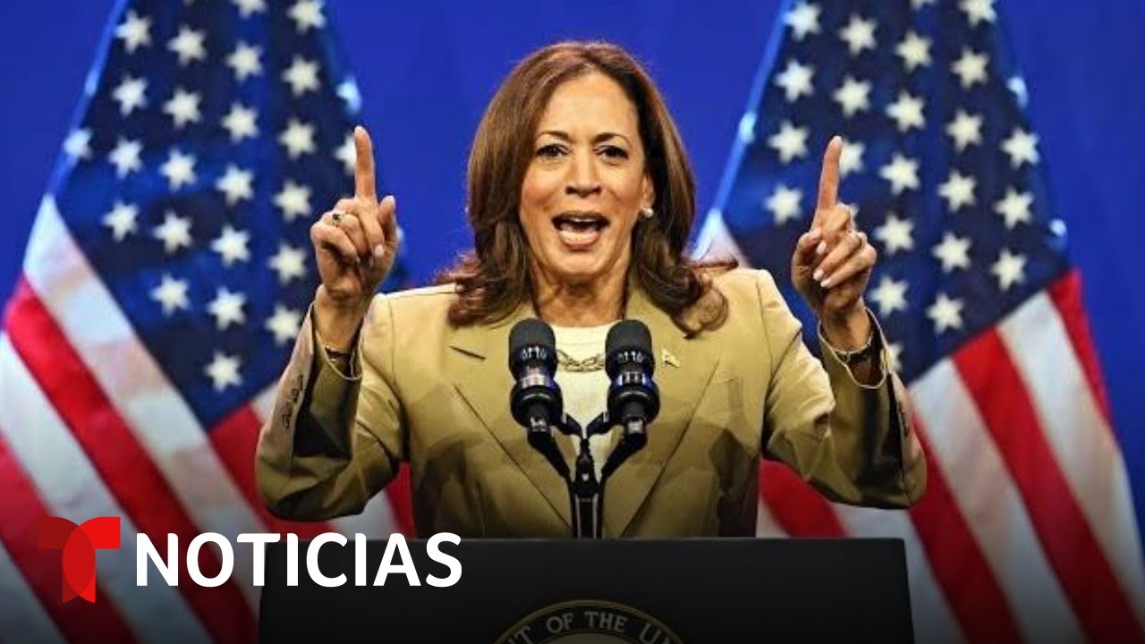 Kamala Harris recibe una oleada de apoyo tras el retiro de Biden de la campaña | Noticias Telemundo
