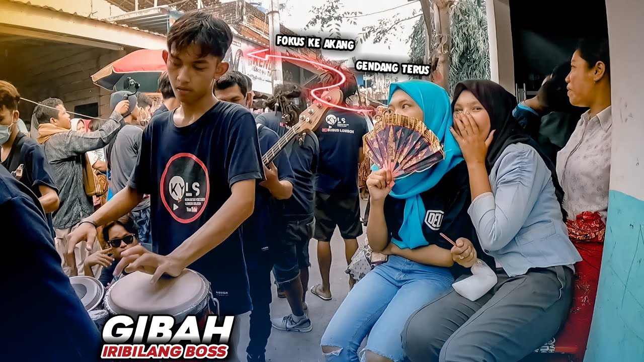 CAK FARID DI LIRIK TERUS DUA WANITA CANTIK BAPER DENGAN GAYA MAIN GENDANGNYA
