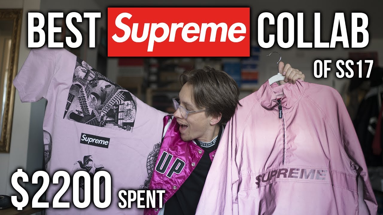 I SPENT $2200 ON SUPREME + MY FAVORITE SUPREME COLLAB