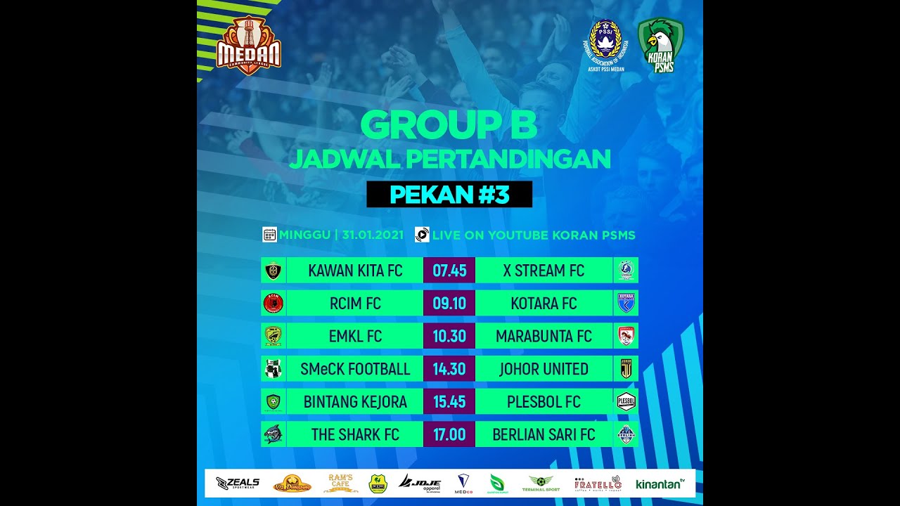 MEDAN COMMUNITY LEAGUE 2021 : SUMUT ELECTRIC vs JCI