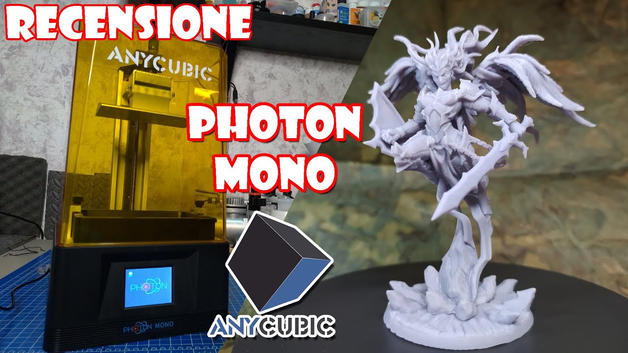 Rewiev Anycubic PHOTON MONO! Mega qualità e alta velocità!