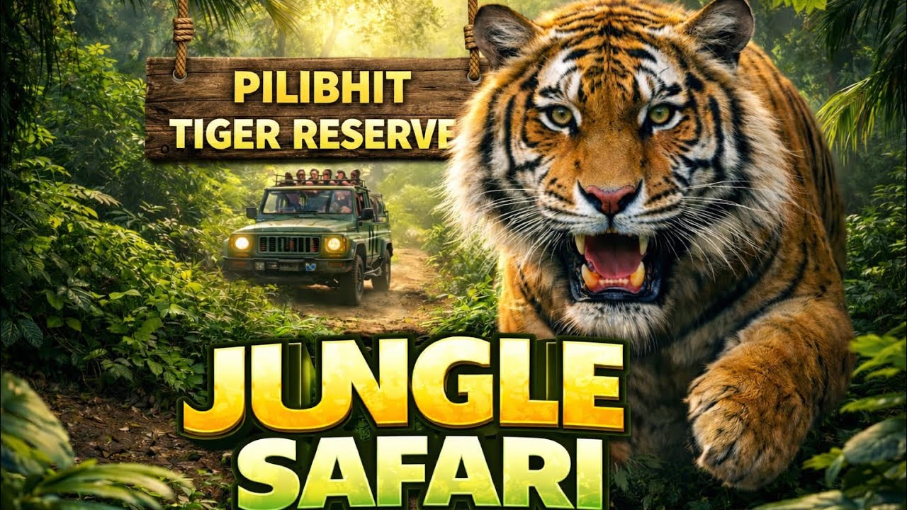 BAAP RE!! Aaj To Bar Bar Bach Gae Tiger Se😱😱 #tiger #pilibhit #pilibhittigerreserve