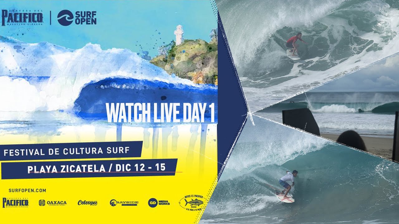 Watch LIVE - Pacifico Surf Open Puerto Escondido QS 1000 Day 1