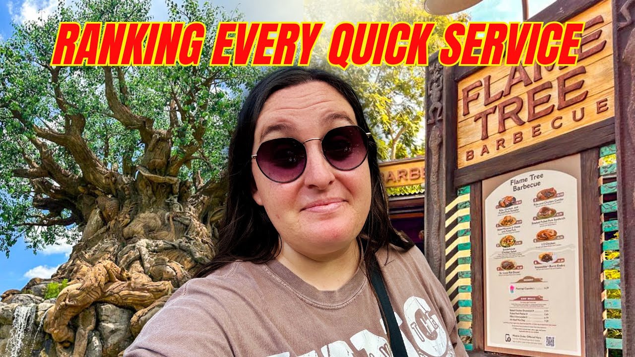 RANKING EVERY QUICK SERVICE RESTAURANT IN ANIMAL KINGDOM- Walt Disney World
