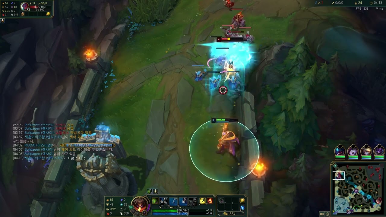 TFBlade 1v2 Outplay in KR Challenger
