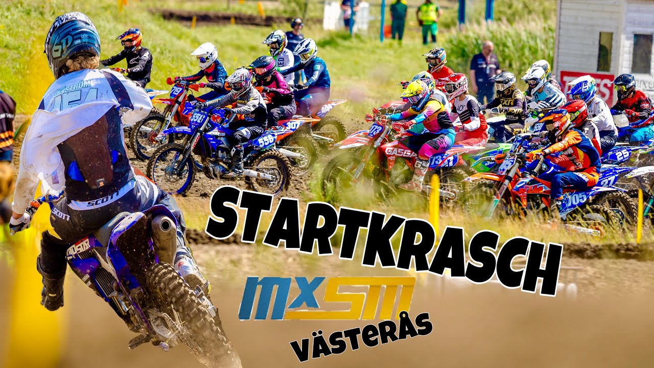 Nästan en HOLESHOT!! | MXSM Västerås 2022