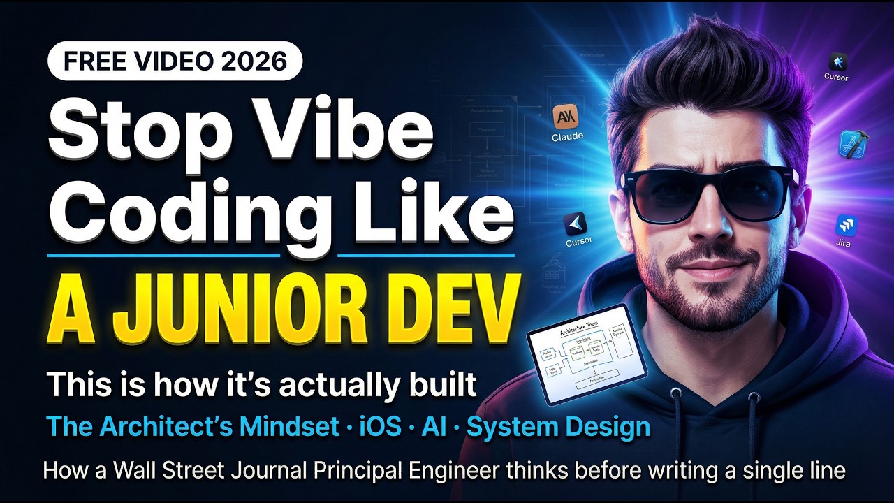 Vibe Coding Course - From Zero to AI-Native iOS Developer - Ep-2 #ai #vibecoding