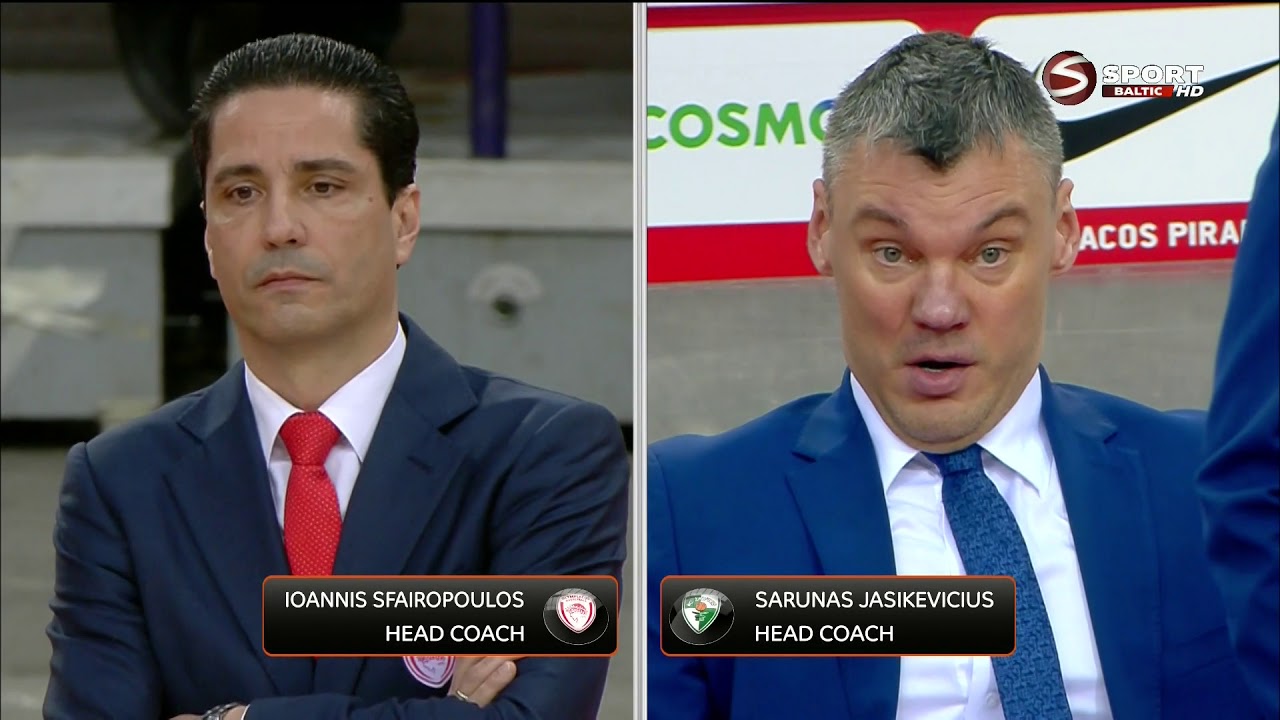 Euroleague Playoffs Olympiacos Kauno Žalgiris LT 2018 04 18