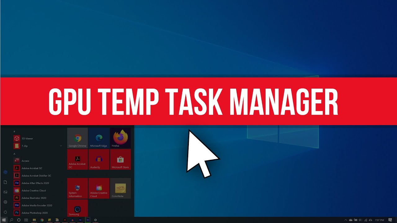 How to Fix GPU Temperature in Not Showing in Task Manager on Windows 10 (SOLVED)
