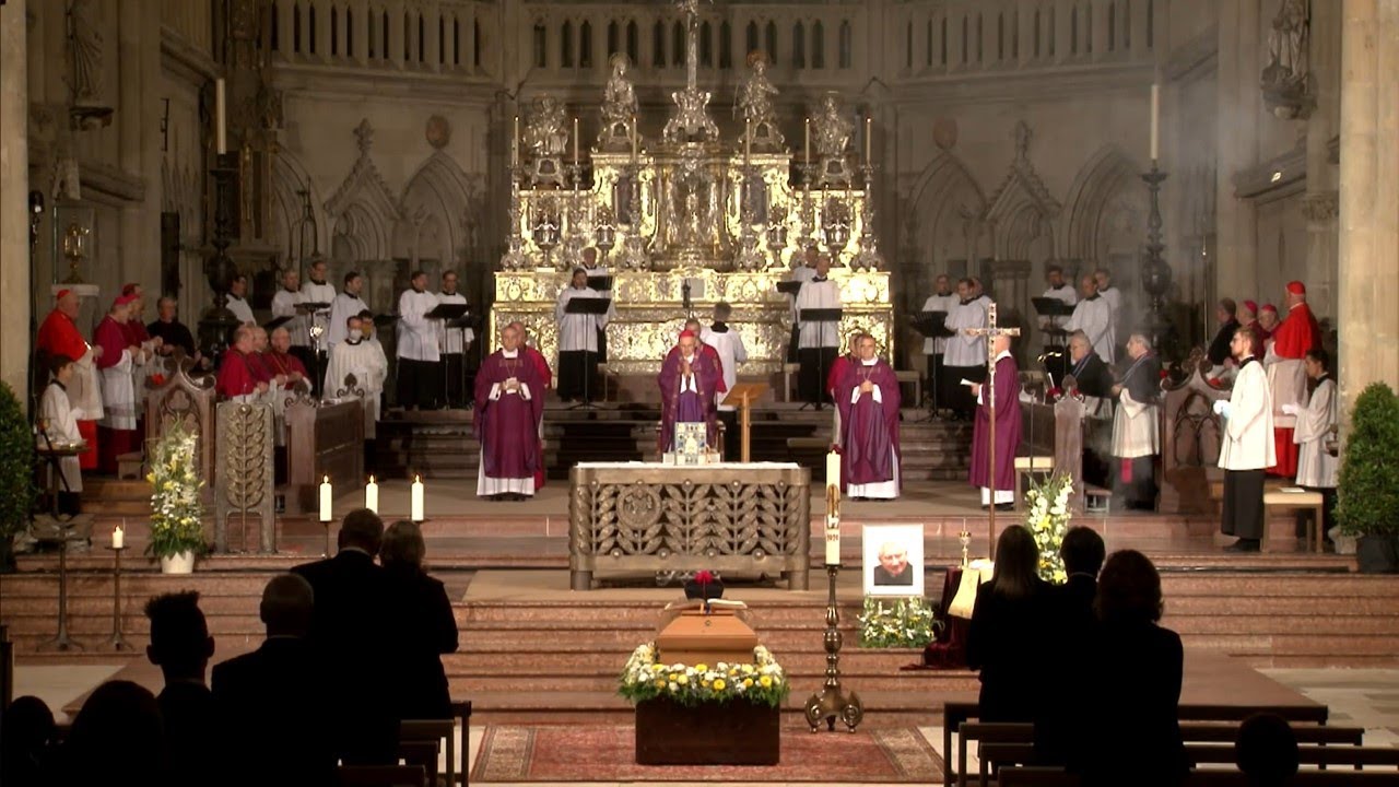 Requiem Mass for the Funeral of Msgr. Georg Ratzinger, from Regensburg Cathedral 8 July 2020 HD