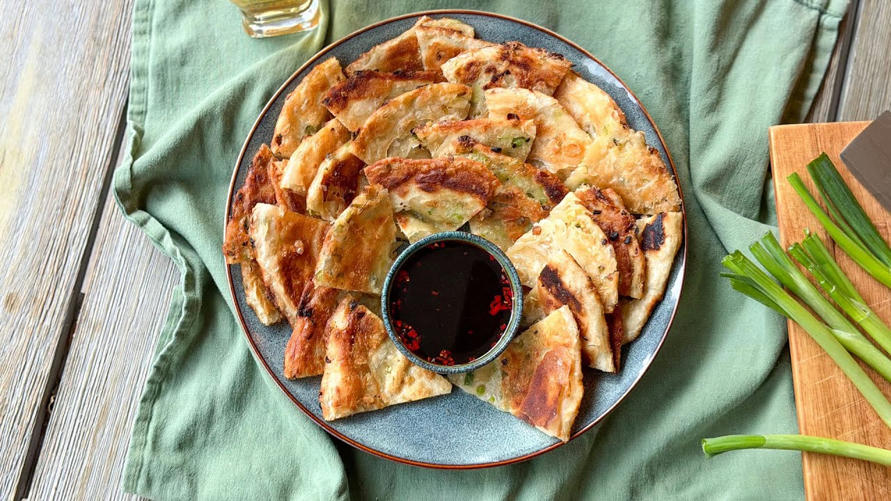 These Easy Scallion Pancakes Are The Ultimate Savory Starter