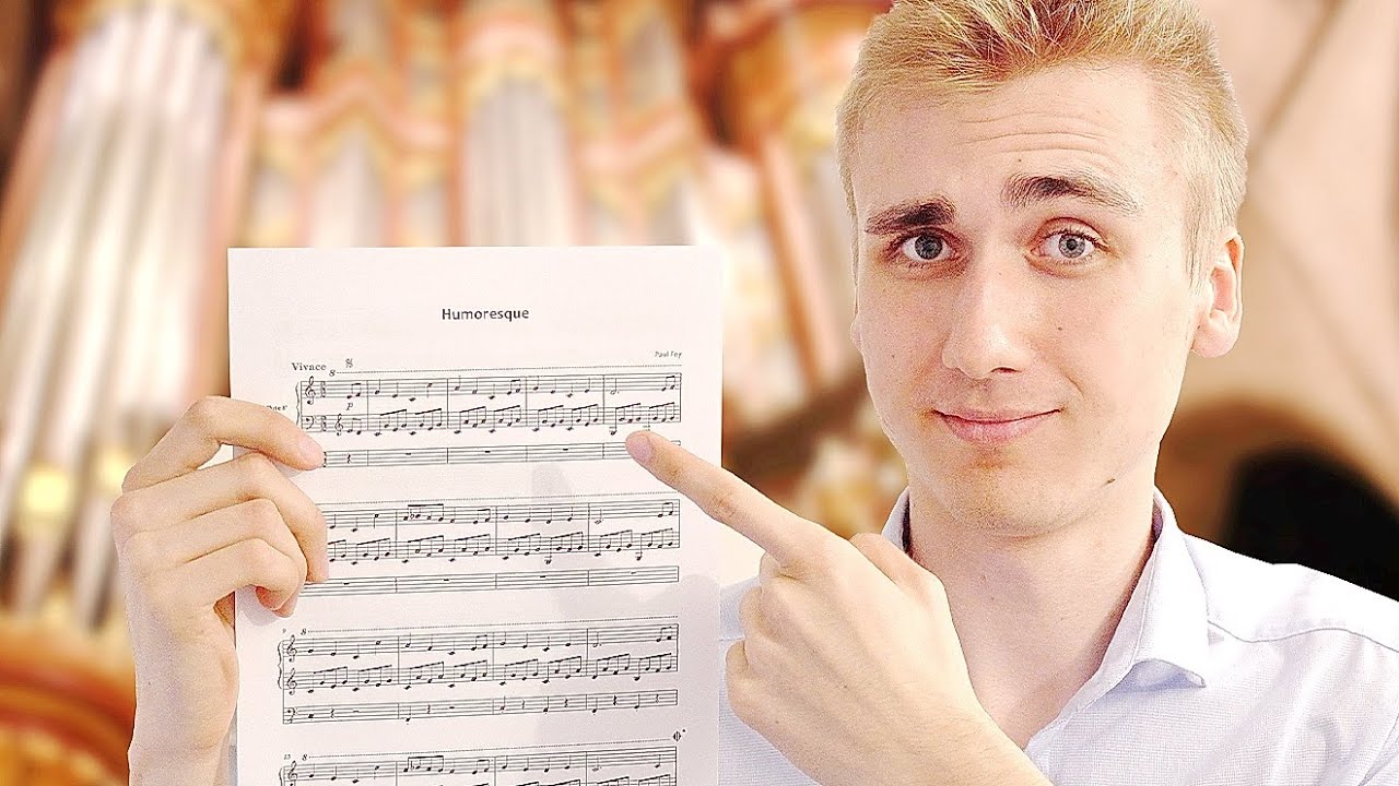 HUMORESQUE + Sheet Music (St. Laurenskerk Rotterdam - Hauptwerk - Sonus Paradisi)