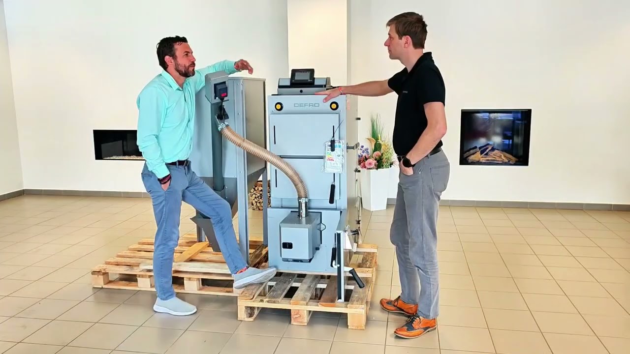 DEFRO – kombinovaný kotel DŘEVO, PELETY - FIREWOOD DUO - rozbalení a sestavení (unboxing)