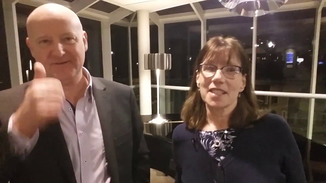 Stephen Kendal and Gillian Pearce - London Cryptocurrency Show