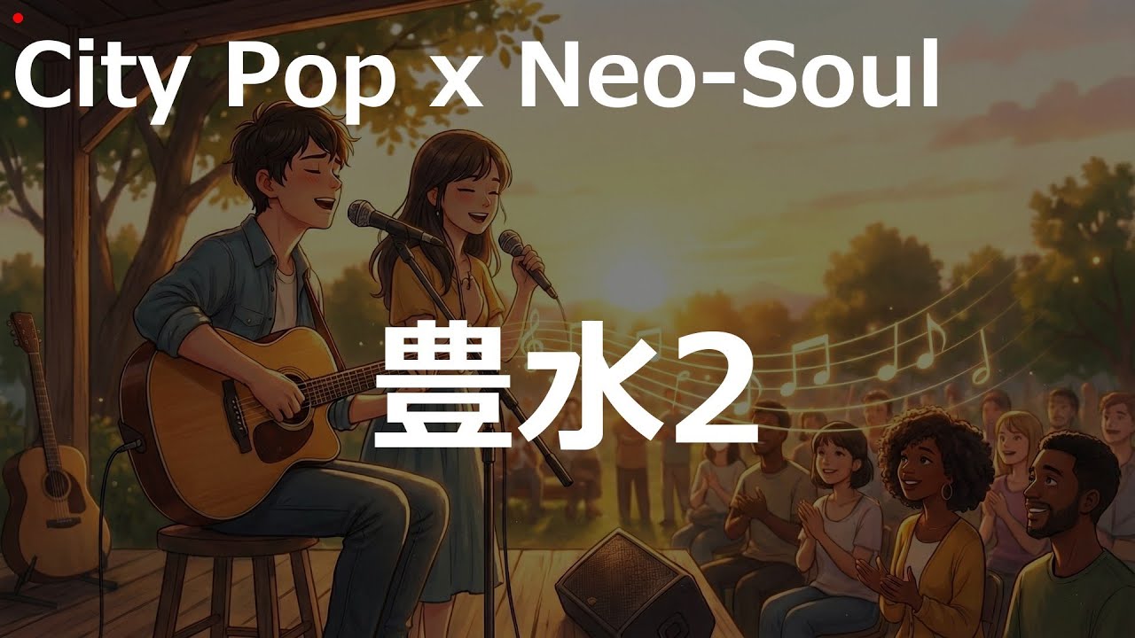 City Pop x Neo-Soul | 豊水 ver2 | City Pop x Neo-Soul | #1万曲チャレンジ #sunoai