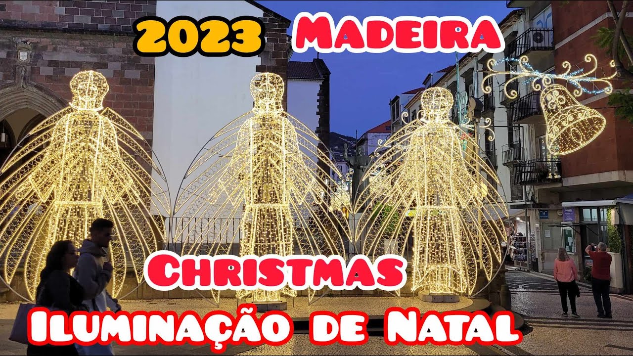 Funchal Iluminação de Natal Madeira Christmas Lights Portugal Popular