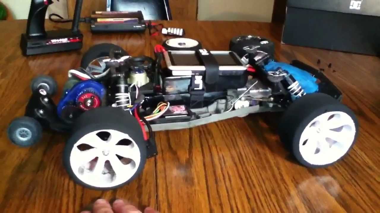 Complete Traxxas Rustler 100 mph Mamba Monster 2200kv setup #2