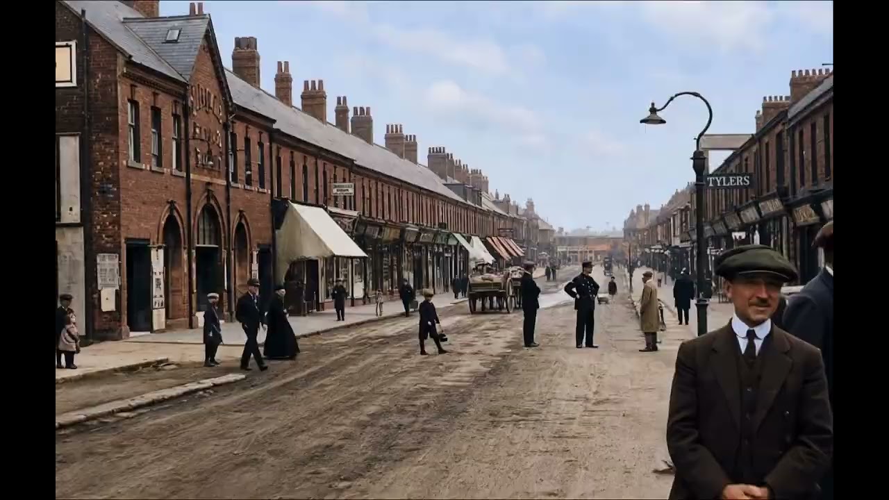 Scenes from Ashington, Northumberland from the 1900s to the 1930s.