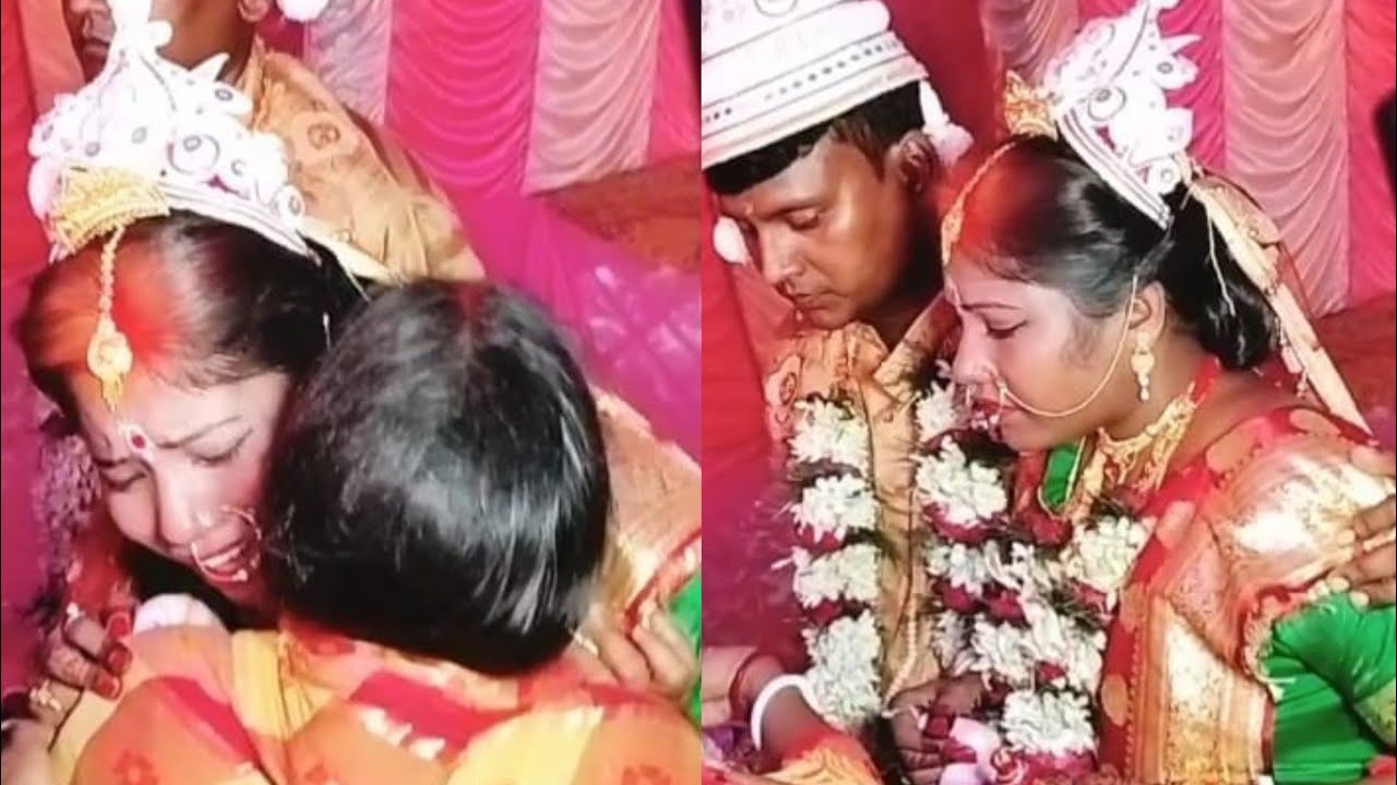 ঝলমলে লাল চিলি ত্রক বাড়ি আলো ।।বিদায়//pichu tan chare na #wedding