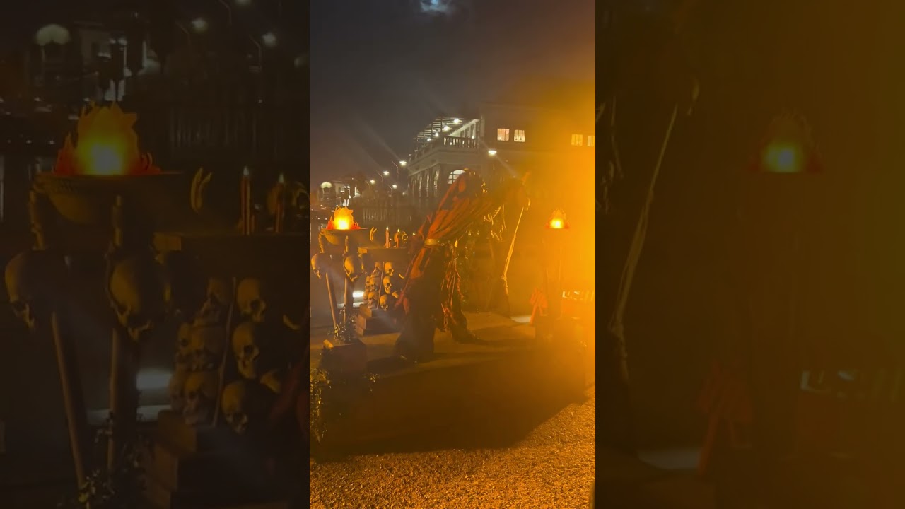 2024/9/19 大阪 環球影城 萬聖節活動 殭屍群舞