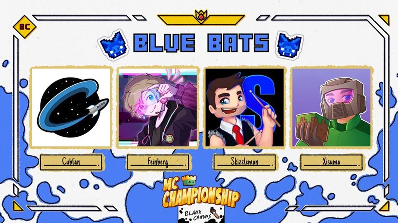 MCC Blank Canvas | Blue Bats