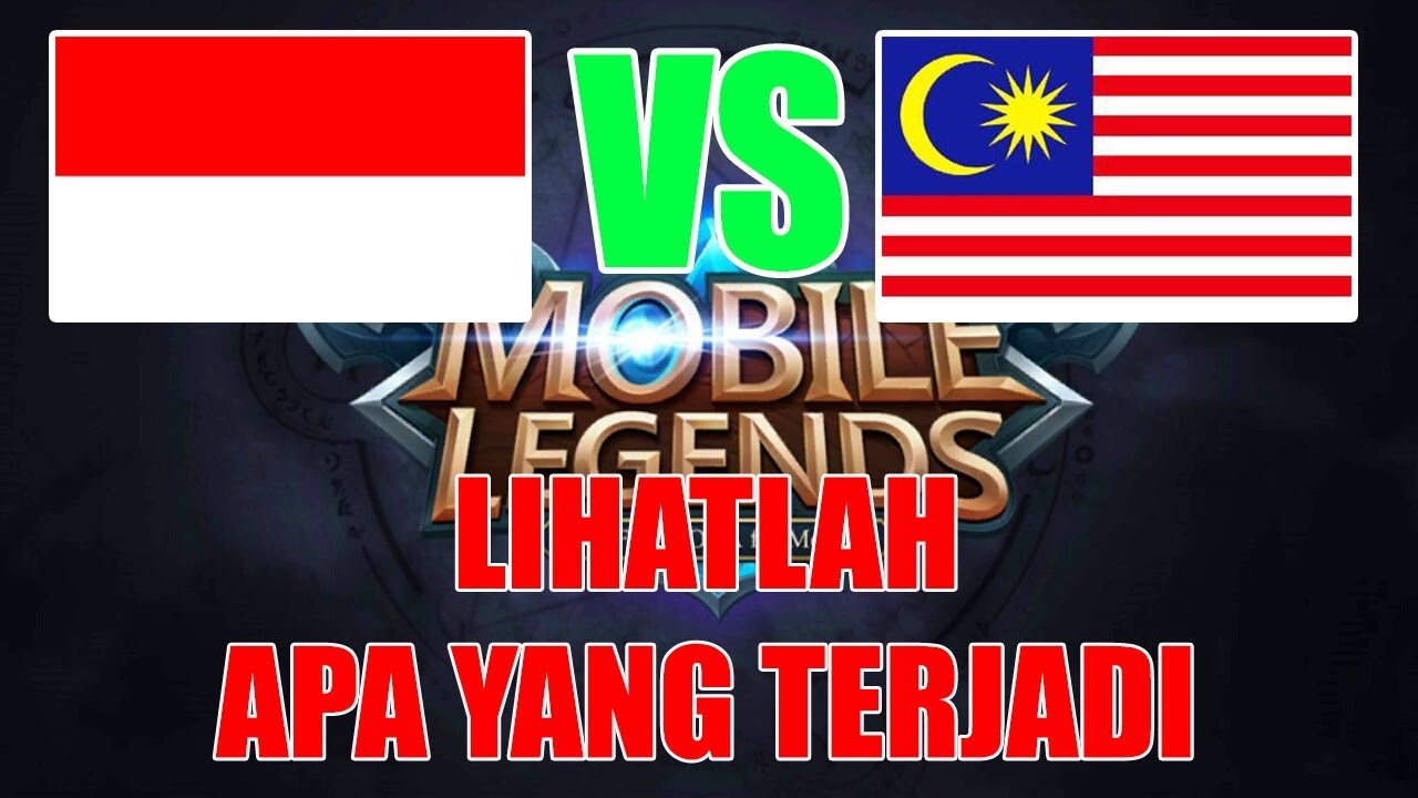 MALAYSIA VS INDONESIA ||😱 Lihatlah Apa Yang Terjadi😱 || Mobile Legend 😱😱