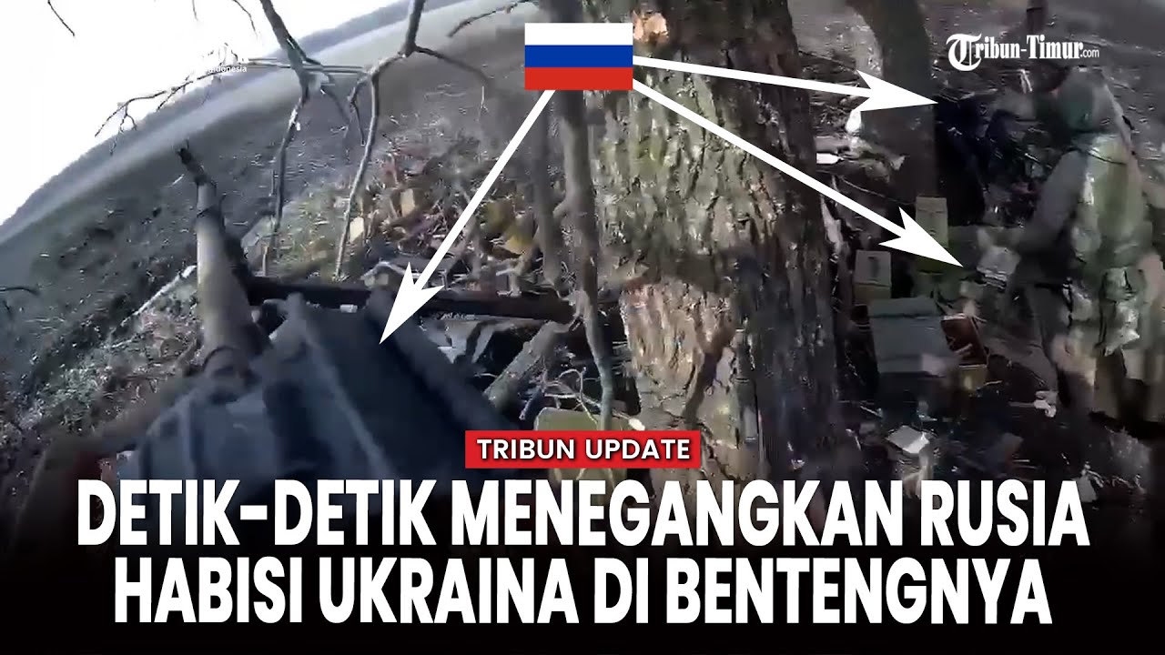 [FULL] Melihat Serangan Rusia ke Parit Ukraina yang Membabi-Buta