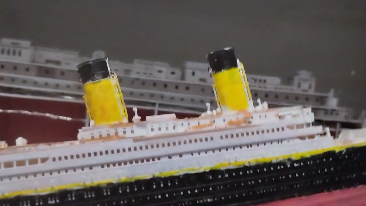 Titanic split model