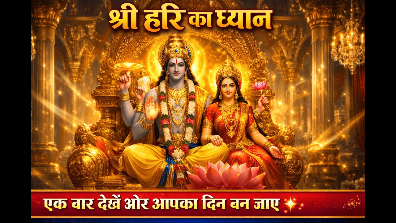 श्री हरि ध्यान मंत्र – ॐ नमो भगवते वासुदेवाय | Nandnaad Studio