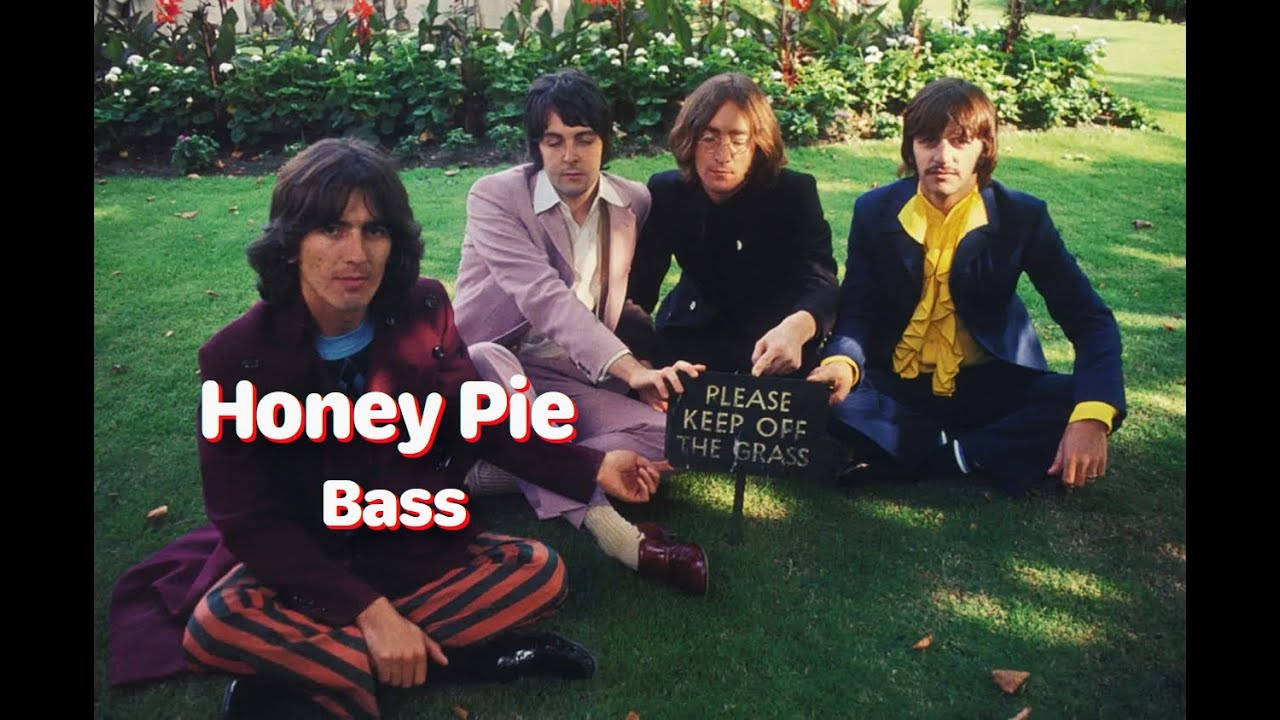 🥧 Honey Pie - Bass Guitar Tutorial - Beginner Friendly 🥧