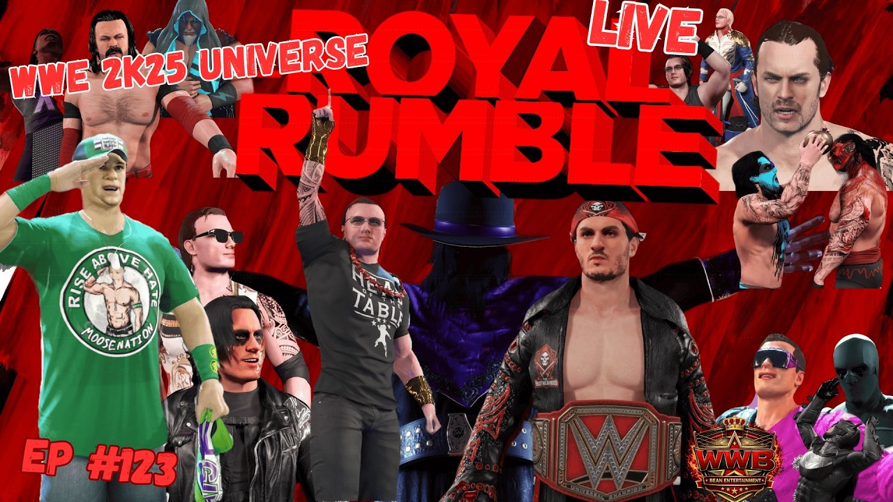 WHO WILL PUNCH THEIR TICKET, ROYAL RUMBLE | WWE Custom Universe Ep 123