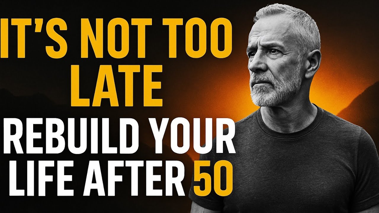 It&rsquo;s Not Too Late: Rebuild Your Life After 50 | Motivation for Men