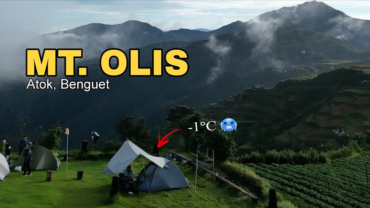 Camping at MT. OLIS, Reaching new heights and breathtaking views! | Honda ADV 160 | Blins TV