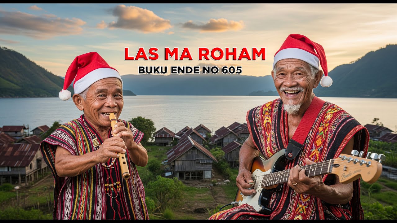 LAS MA ROHAM (BE 605) | PUNK ROCK VIBES ft. Seruling Batak | TOBA VIBES🎄🎶