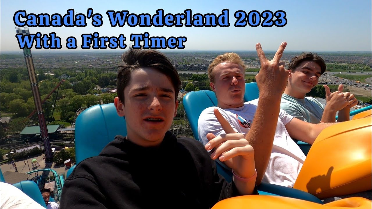 Canada's Wonderland 2023 | First Timer Goes on Leviathan!!