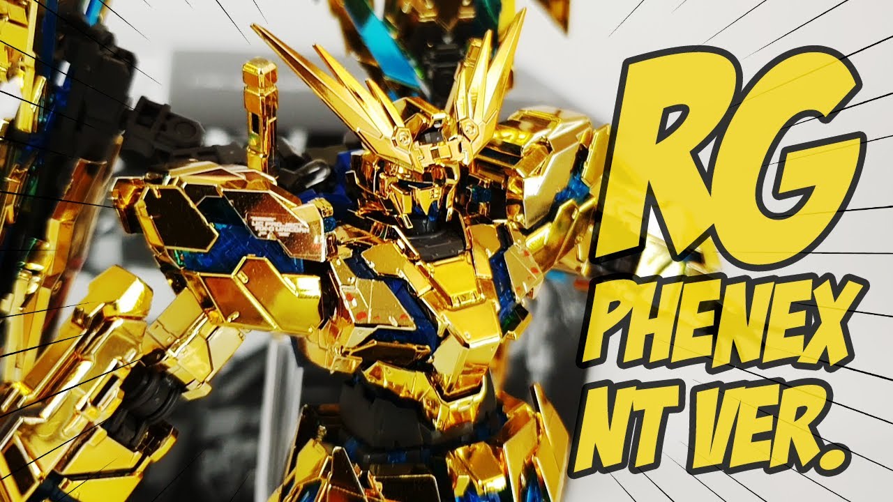 RG Unicorn Gundam 02 Phenex Narrative Ver. ASMR Speed Build Up