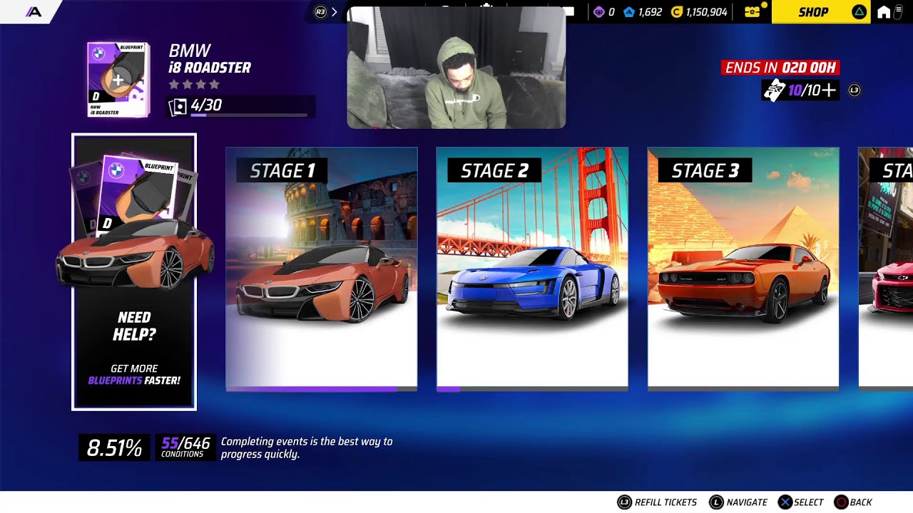 ASPHALT LEGENDS GRIND Continues DAY 7🥷🎊🎉