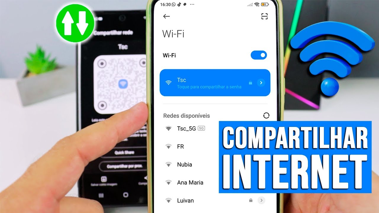 COMO COMPARTILHAR INTERNET DE UM CELULAR PARA OUTRO | ROTEAR DADOS MÓVEIS OU WI-FI