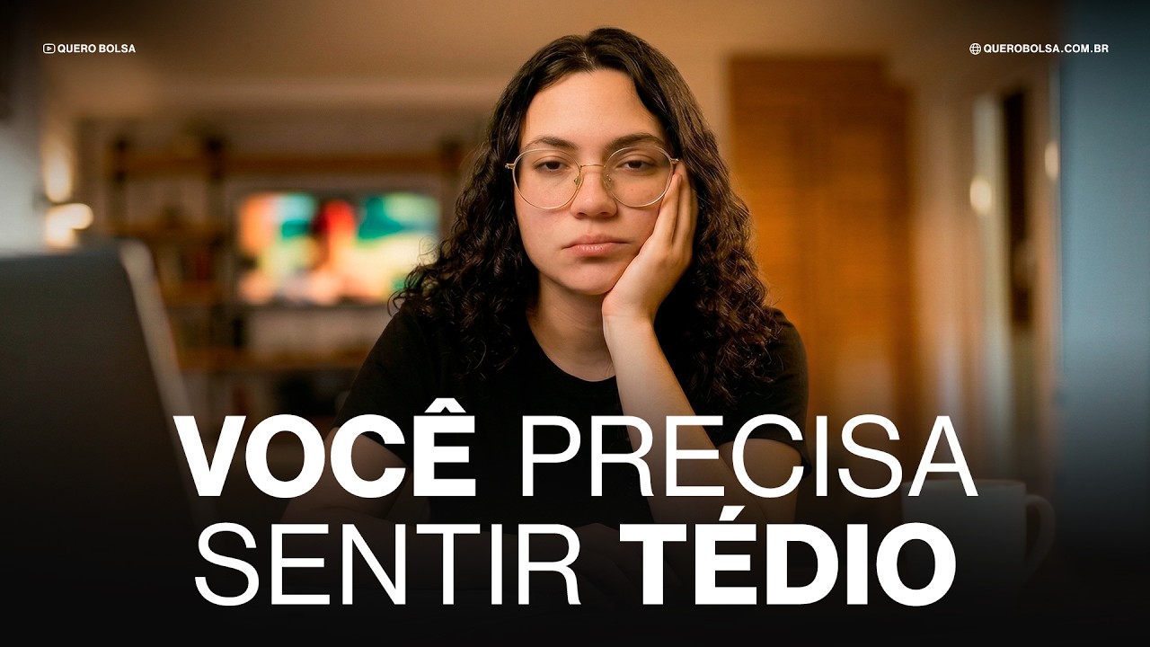 Seu cérebro está viciado? Precisamos normalizar o tédio!