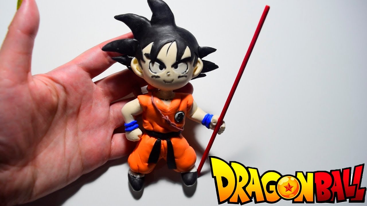 Creando a GoKu pequeño con porcelana fría | Dragon Ball Goku niño