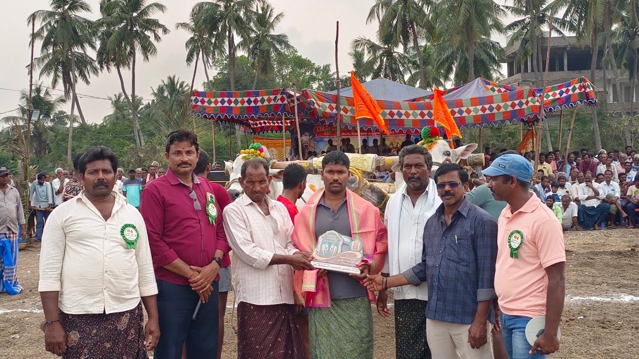 Palliboyina santhosh Reddy Bulls got💥🏆🥇1st place new juniors 2927🥇🏆💥in koduru (Krishna DISTRICT) 