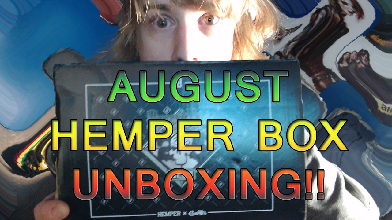 UNBOXING AUGUST 2016 HEMPER BOX!