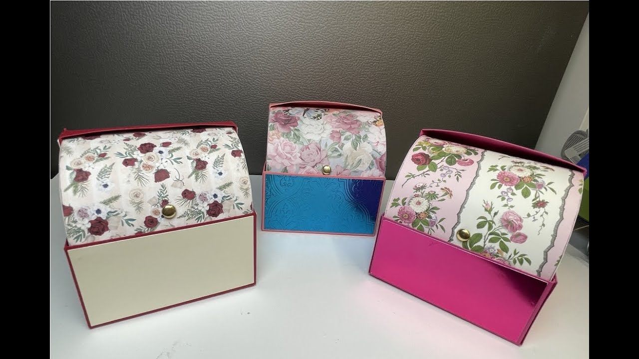 Small Box with Curved Lid